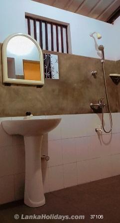 wash basin and Shower